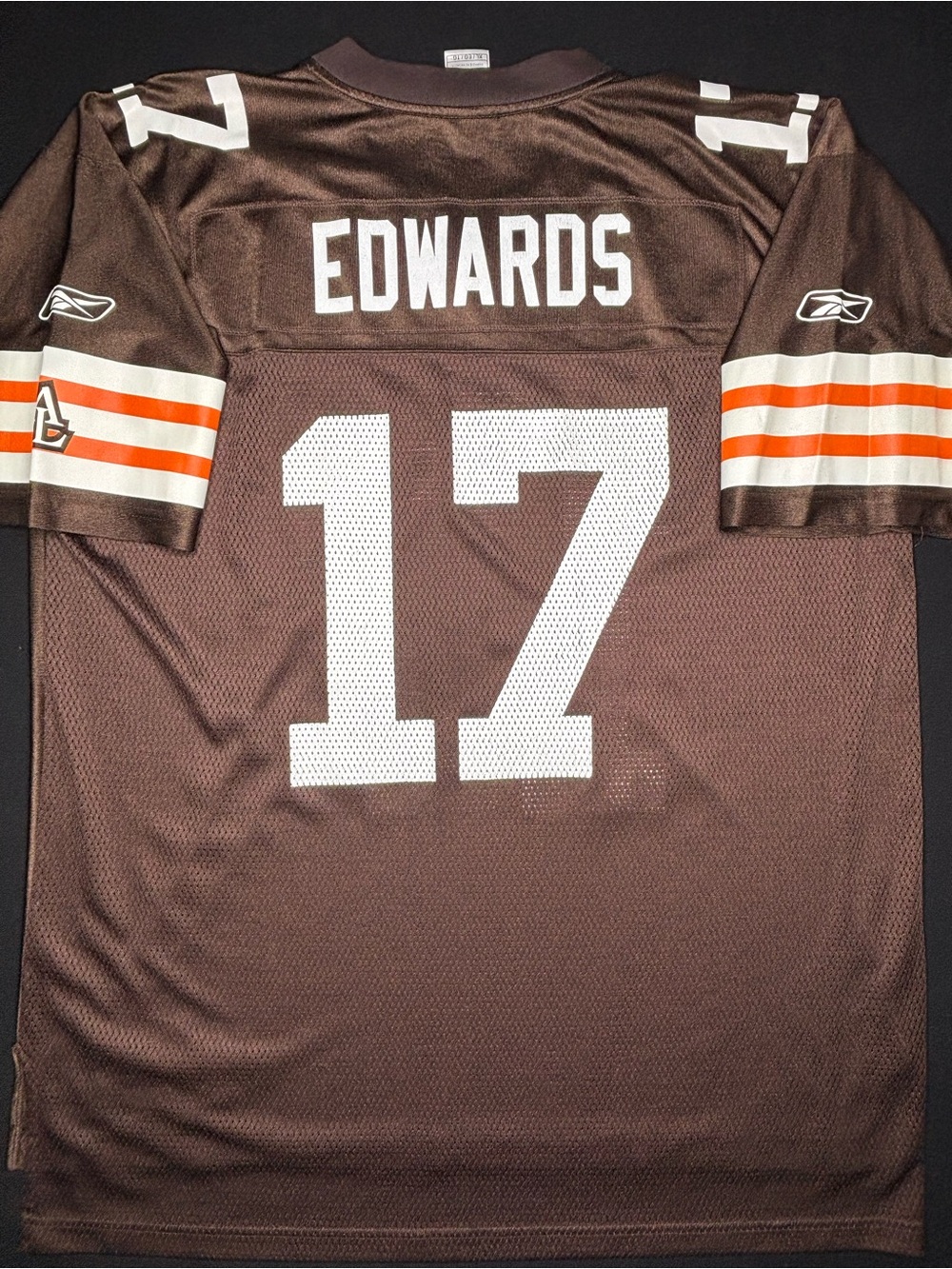 Cleveland Browns Braylon Edward’s Reebok Football Jersey Size: XL